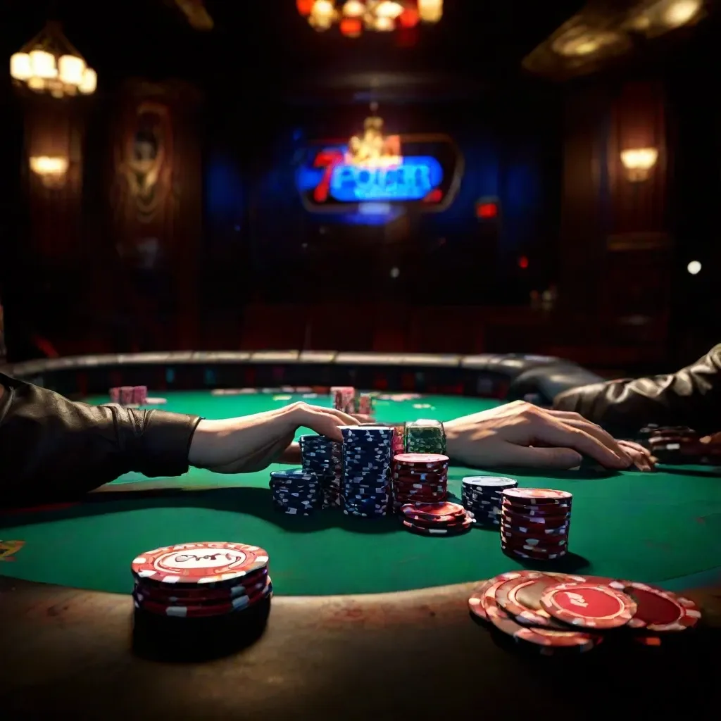 DigitalPokerShowdownVictory